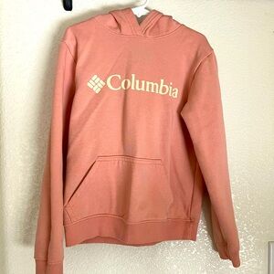 Columbia girls size small hoodie in blush pink